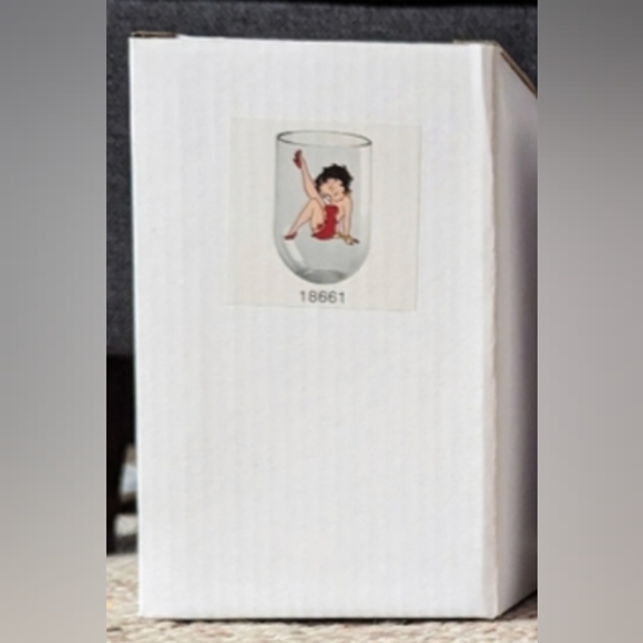 BETTY BOOP Acrylic Tumbler, Stemless Wine Glass - Picture 3 of 6